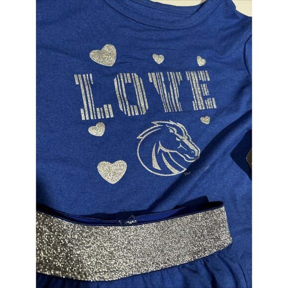 NEW Boise State Broncos Colosseum Toddler Shirt Skirt Set Toddler Girl 3T NCAA - Picture 4 of 10